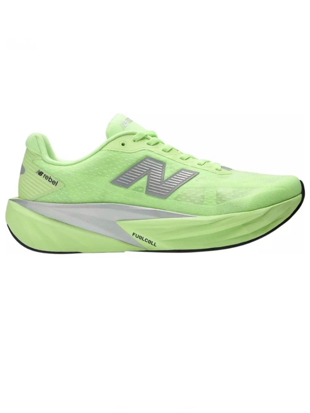 New Balance FuelCell Rebel v5 Lab Green/Silver Metallic/Wht Women’s size 8.5 NEW